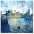 Фото #1 товара My Magical New York Gallery-Wrapped Canvas Wall Art - 16" x 16"