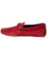Tod’S X Ferrari New Gommini Suede & Leather Loafer Men's