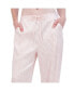 ფოტო #2 პროდუქტის Women's Straight Leg Satin Pajama Pant