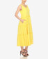 ფოტო #5 პროდუქტის Women's Scoop Neck Tiered Midi Dress