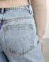 Фото #10 товара Miss Selfridge baggy jean in acid wash