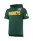 Men's Green Green Bay Packers Game Day Hoodie T-shirt