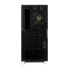 Nanoxia Deep Silence 3 - Midi Tower - ATX - Midi Tower - PC - Black - ATX - micro ATX - Mini-ITX - Steel - Gaming