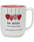 Valentine's Day Mugs, Set of 4