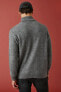 Mock Neck Mealy Sweater