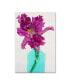 Cora Niele 'Purple Parrot Tulip' Canvas Art - 32" x 22" x 2"