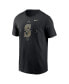 Men's Black Seattle Mariners Camo Logo T-shirt