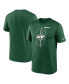 Фото #2 товара Men's Green New York Jets Legend Icon Performance T-shirt