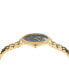 ფოტო #2 პროდუქტის Women's Swiss Gold Ion Plated Stainless Steel Bracelet Watch 38mm