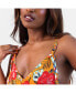 Фото #3 товара Plus Size Getaway Tropical Print Slip Maxi Dress