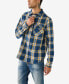 ფოტო #3 პროდუქტის Men's Long Sleeves Workwear Plaid Shirt