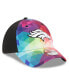 Фото #3 товара Men's and Women's Multicolor, Black Denver Broncos 2023 NFL Crucial Catch 39THIRTY Flex Hat