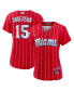 Фото #1 товара Women's Brian Anderson Red Miami Marlins City Connect Replica Player Jersey