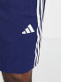 Фото #7 товара adidas Training Train Essentials 3 stripe shorts in navy