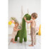 Fluffy toy Crochetts AMIGURUMIS MAXI Green Dinosaur 100 x 93 x 30 cm