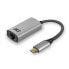 Фото #1 товара ACT AC7080 USB-C to gigabit network adapter - USB Type-C - RJ-45 - Male - Grey - Realtek USB GbE Ethernet - 125 mm