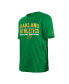 ფოტო #3 პროდუქტის Men's Green Oakland Athletics Batting Practice T-shirt