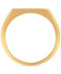 Men's Diamond Squared Band (1/10 ct. t.w.) in 18k gold-plated sterling silver