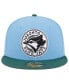 Фото #4 товара Men's Sky Blue, Cilantro Toronto Blue Jays 40th Season Anniversary 59FIFTY Fitted Hat