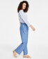 Фото #3 товара Women's 100% Linen Drawstring Pants, Created for Macy's