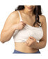 Maternity Hands-Free Pumping Lounge & Sleep Bra Бежевый, Small - фото #2