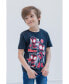 Фото #3 товара Boys Spidey and His Amazing Friends Spider-Man Miles Morales Ghost-Spider 4 Pack T-Shirts