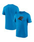 Фото #2 товара Men's Blue Carolina Panthers Legend Logo Performance T-shirt
