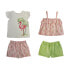 Фото #3 товара Member Mark Girl's Infant/Toddler My Favorite Mix & Match Set (Flamingo, 4T)