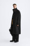 Long cotton trench coat