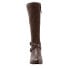 Trotters Larkin Wide Calf T1969-293 Womens Brown Leather Knee High Boots 5.5