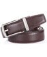 Фото #2 товара Men's Bristle Leather Linxx Ratchet Belt