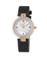 ფოტო #1 პროდუქტის Gv2 Women's Matera 12805 Swiss Quartz Movement Italian Leather Watch 36mm