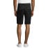 Фото #3 товара George Men's Black Soot Cotton Stretch Pockets 10” Inseam Cargo Shorts Size 28