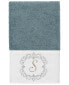 Фото #3 товара Textiles Turkish Cotton Monica Embellished Towel 3 Piece Set - White