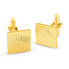 Фото #1 товара мужские запонки Troli Charming gold-plated cufflinks KS-181