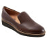 Softwalk Westport S2011-262 Womens Brown Wide Leather Loafer Flats Shoes