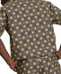 ფოტო #5 პროდუქტის Men's Classics New Prep Short Sleeve Medallion Print Shirt