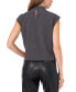 Фото #2 товара Women's Sleeveless Mock-Neck Top