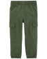 Toddler Canvas Cargo Joggers 2T