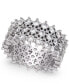 Silver-Tone Pavé Ring, Created for Macy's