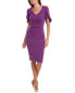 Фото #1 товара Joseph Ribkoff Pleated Sheath Dress Women's