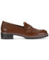 ფოტო #5 პროდუქტის Women's Wandaa Slip-On Lug Loafer Flats, Created for Macy's