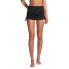 Фото #7 товара Women's Chlorine Resistant Tummy Control Adjustable Swim Skirt Swim Bottoms