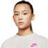 Фото #6 товара Толстовка без капюшона для девочек Nike Heritage Бежевый