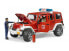 Фото #6 товара Машинка Bruder Jeep Wrangler Unlimited Rubicon с фигуркой пожарного, красный