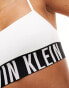 Фото #6 товара Calvin Klein intense power micro unlined crop bralette in white