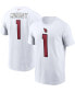 Фото #1 товара Men's Kyler Murray White Arizona Cardinals Name and Number T-shirt