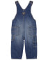 Baby Classic Denim Overalls: Removed Patch Remix 3M