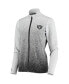 ფოტო #3 პროდუქტის Women's White and Black Las Vegas Raiders Guide Full-Zip Jacket