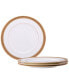 Фото #1 товара Summit Gold Set of 4 Dinner Plates, Service For 4